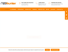 Tablet Screenshot of neobunker.com